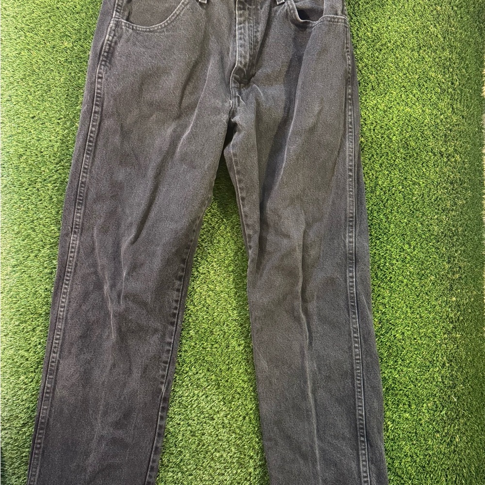 Rustler Men's Straight-Leg Jeans in Washed Black